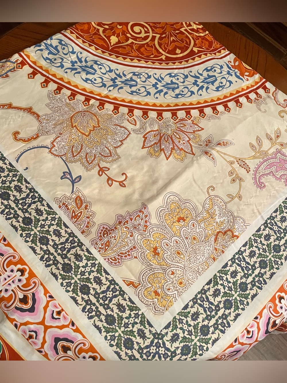 Bohemian Queen Duvet/ Matching Pillow Shams